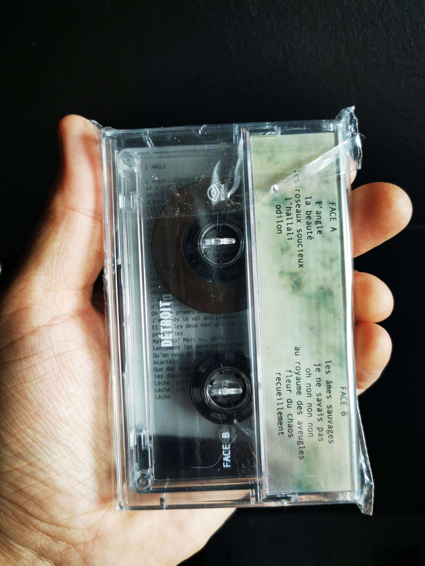 Album Cassette Audio Collector "L'Angle"