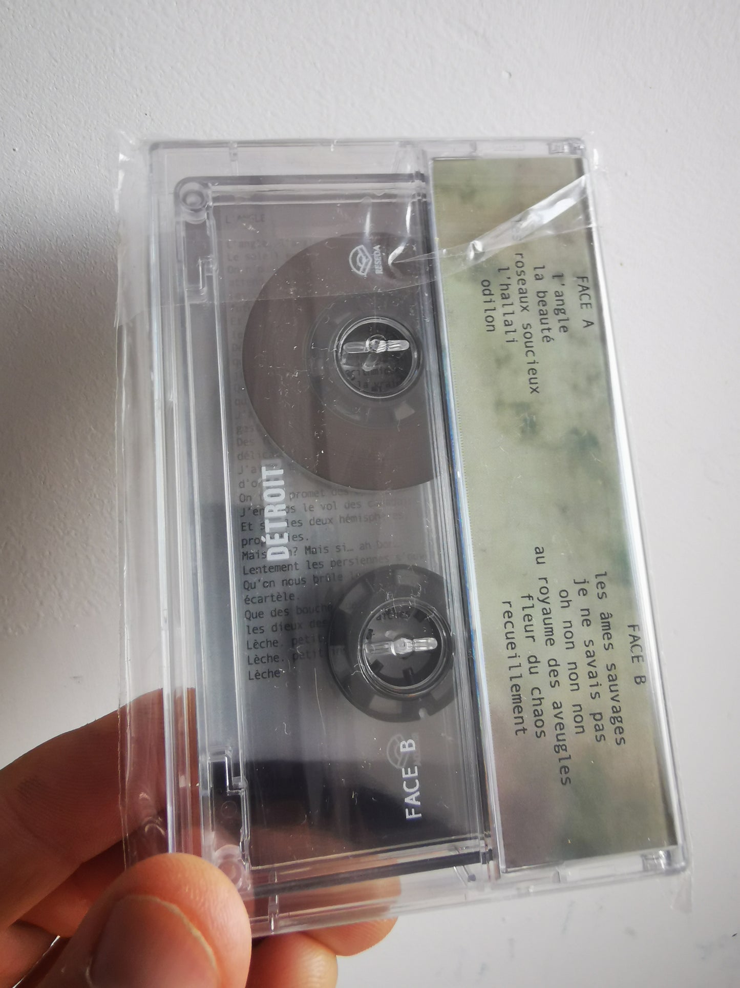 Album Cassette Audio Collector "L'Angle"